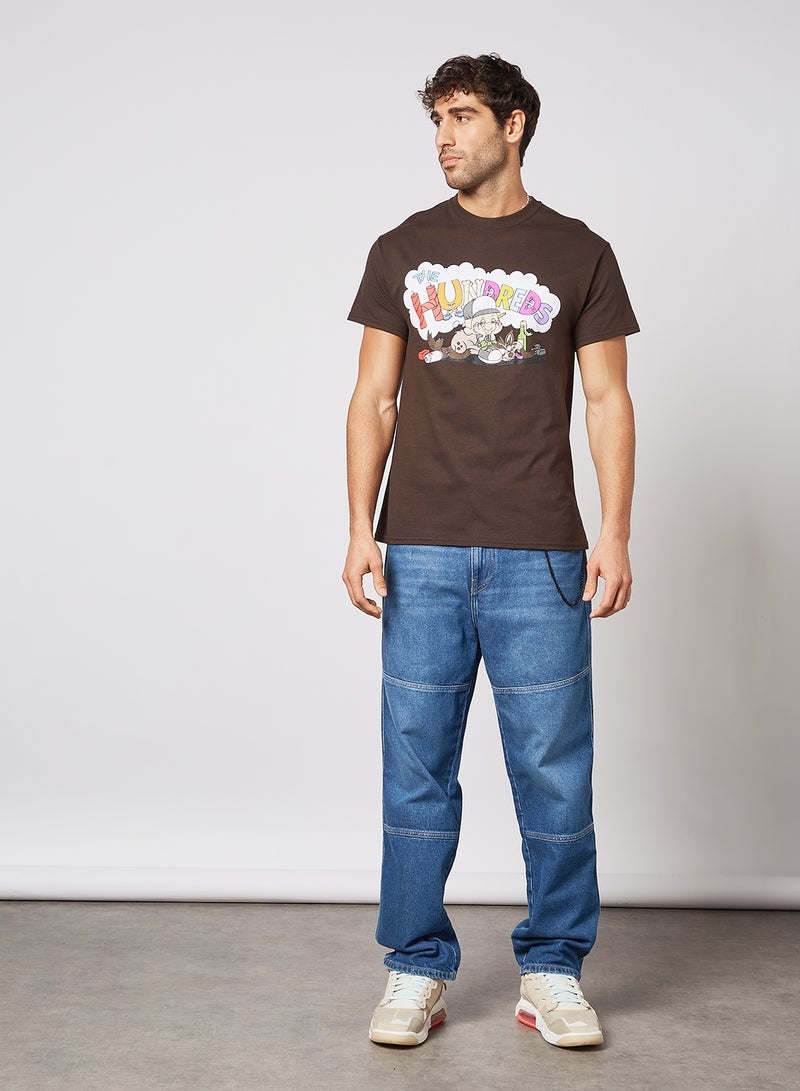 The Hundreds Plotting Graphic T-Shirt Brown  - Image 2