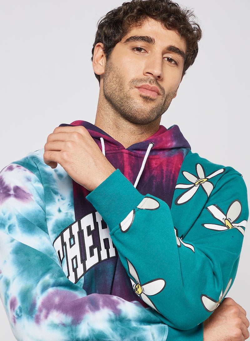 The Hundreds - Split Graphic Hoodie Multicolour - Image 1