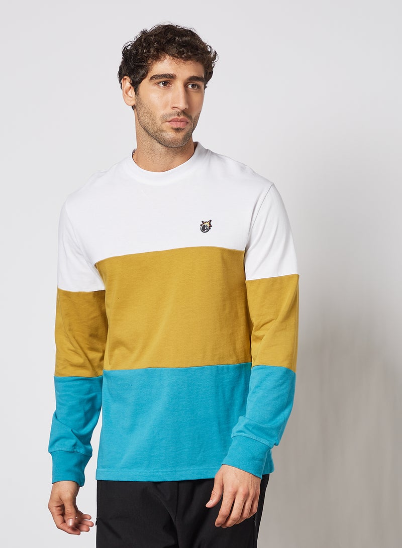 The Hundreds - Grove Colourblock T-Shirt Multicolour - Image 1