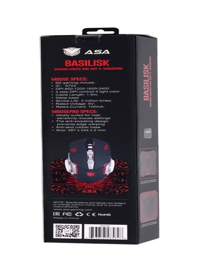 ASA Premium Gaming Mouse And Pad  - Image 2