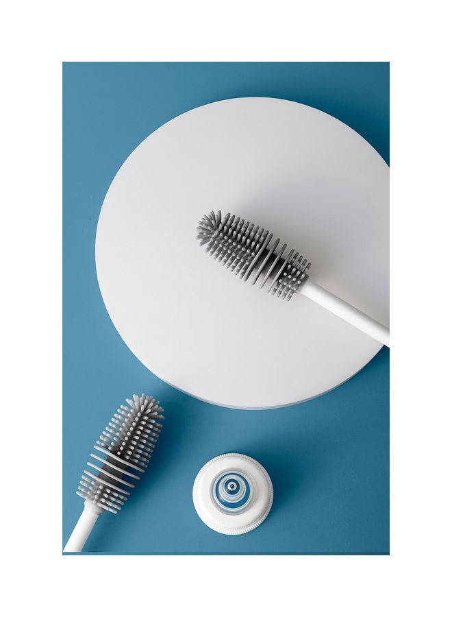 Baby Long Handle Silicone Bottle Brush - Image 3
