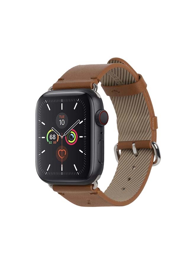 Native Union Classic Watch Case And Strap for Apple Watch 38/40mm Genuine Italian Nappa Leather Tan - Image 1