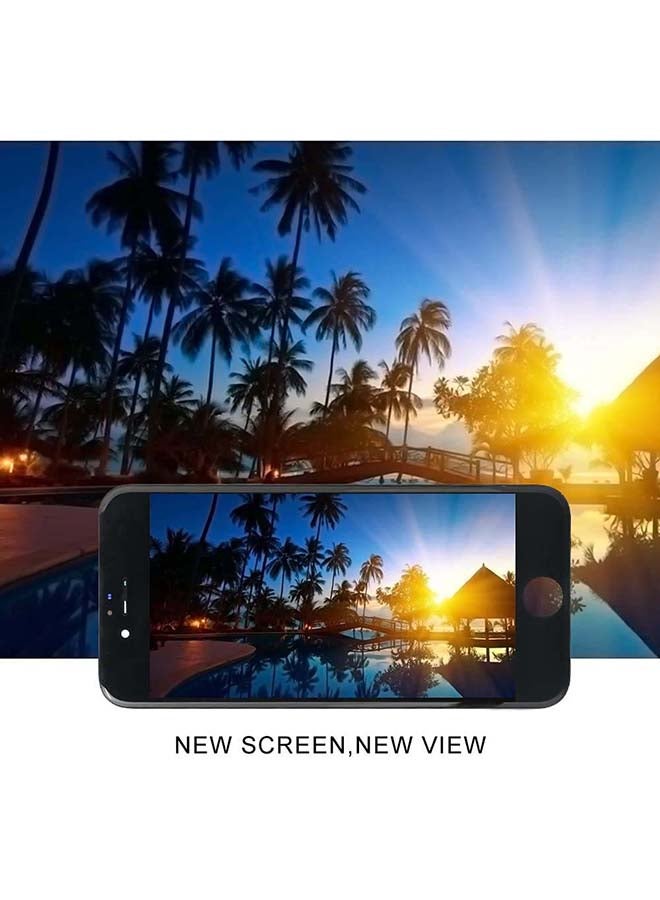 فوني شاشة LCD بديلة لهاتف آيفون 6S لون أسود. - Image 5