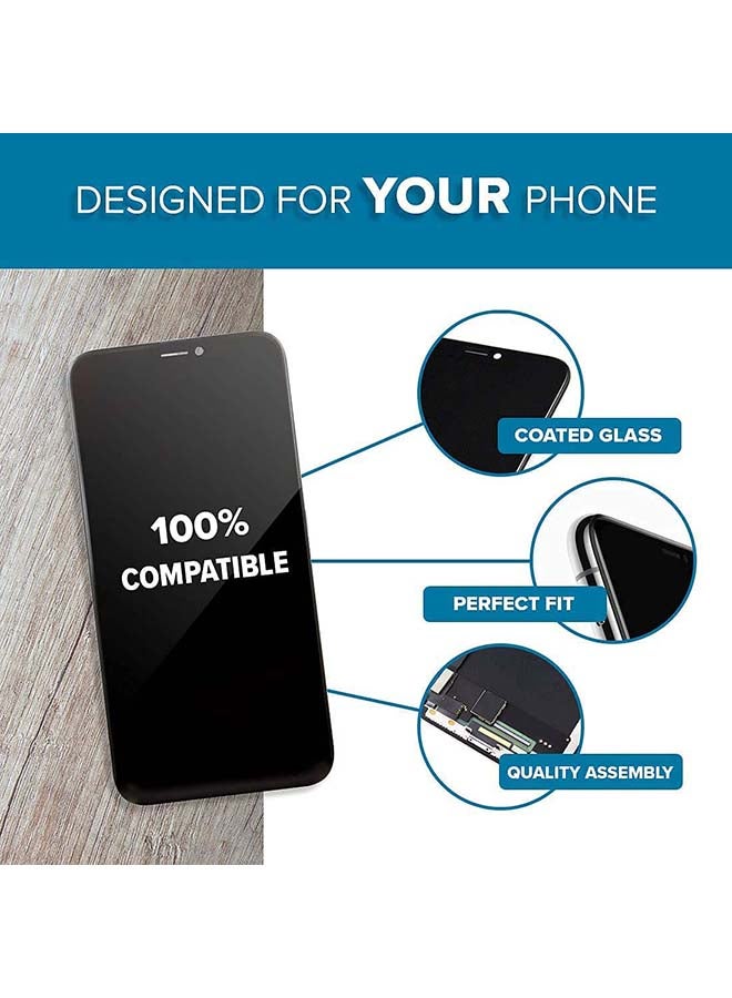 Phoni - LCD Screen Replacement For iPhone 11 Black - Image 1