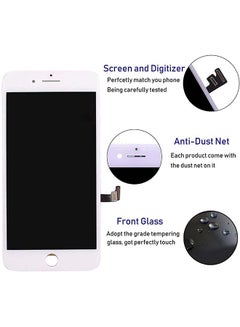 Phoni LCD Screen Replacement For iPhone 7 White  - Image 2