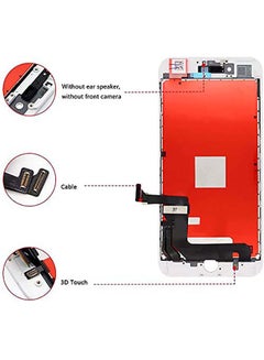 Phoni LCD Screen Replacement For iPhone 8 Plus White  - Image 3