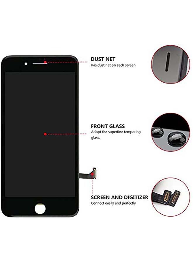 LCD Screen Replacement For iPhone 8 Plus Black