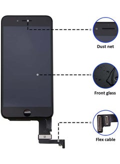 Phoni LCD Screen Replacement For iPhone 7 Plus Black  - Image 2