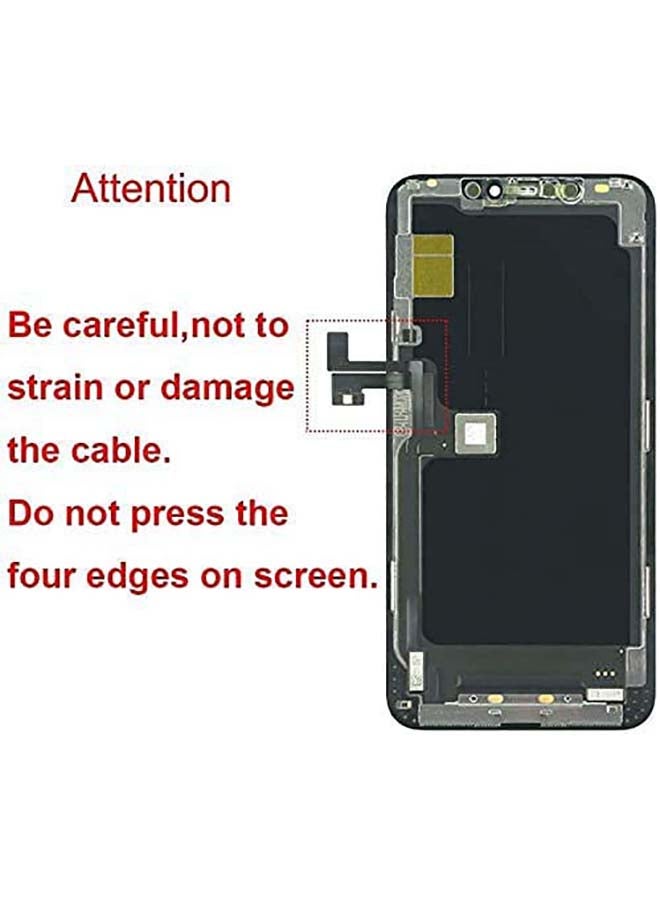Phoni LCD Screen Replacement For iPhone 11 Pro Black  - Image 5