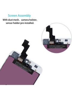 Phoni LCD Screen Replacement For iPhone 5S/SE White  - Image 3
