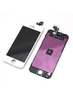 Phoni LCD Screen Replacement For iPhone 5 White  - Image 1