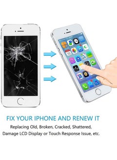 Phoni LCD Screen Replacement For iPhone 5S/SE White  - Image 4