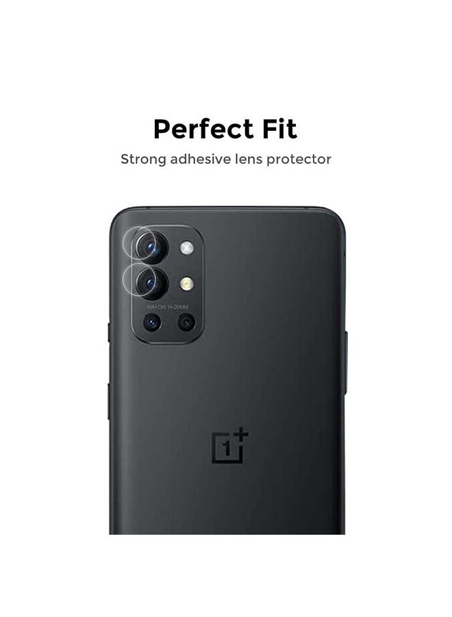 O Ozone - Pack of 2 Camera Lens Protector For OnePlus 9R Clear - Image 1