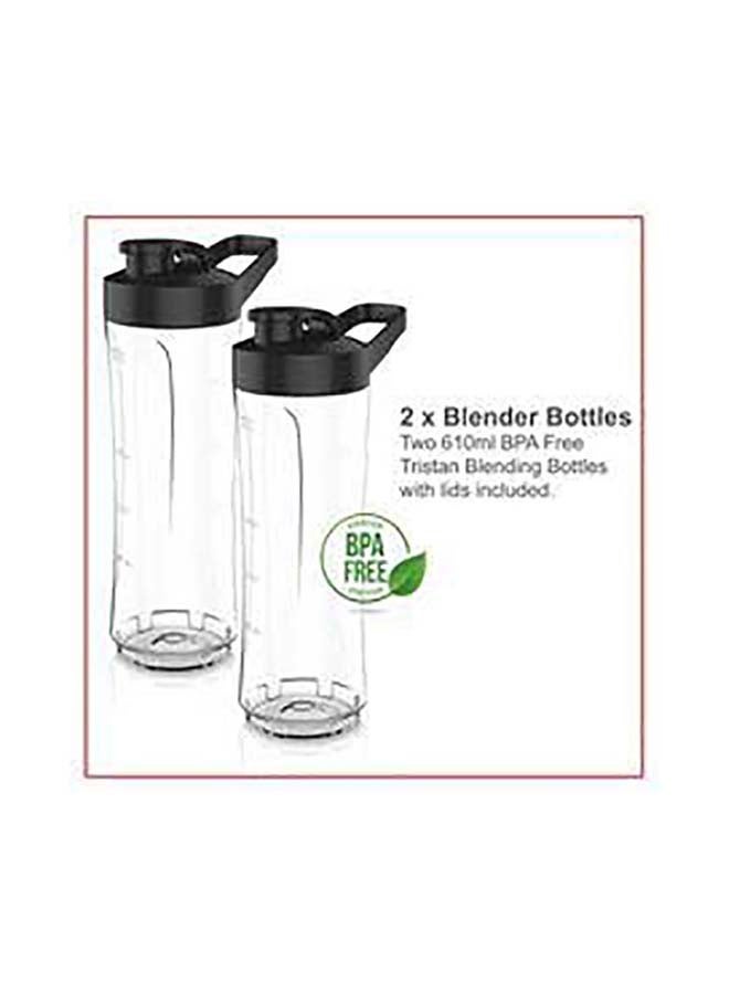 Emerald Bottle Blender & Smoothie Maker 630.0 ml 350.0 kW EK738MNB Gunmetal - Image 3