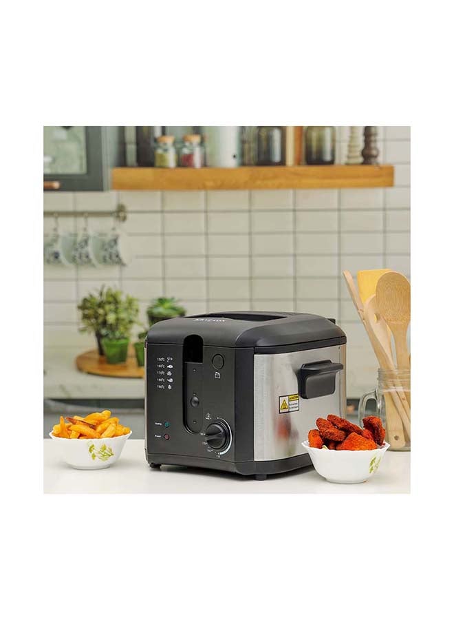 KRYPTON Deep Fryer 2.5 L 1600 W KNDF6347 Silver&Black  - Image 2
