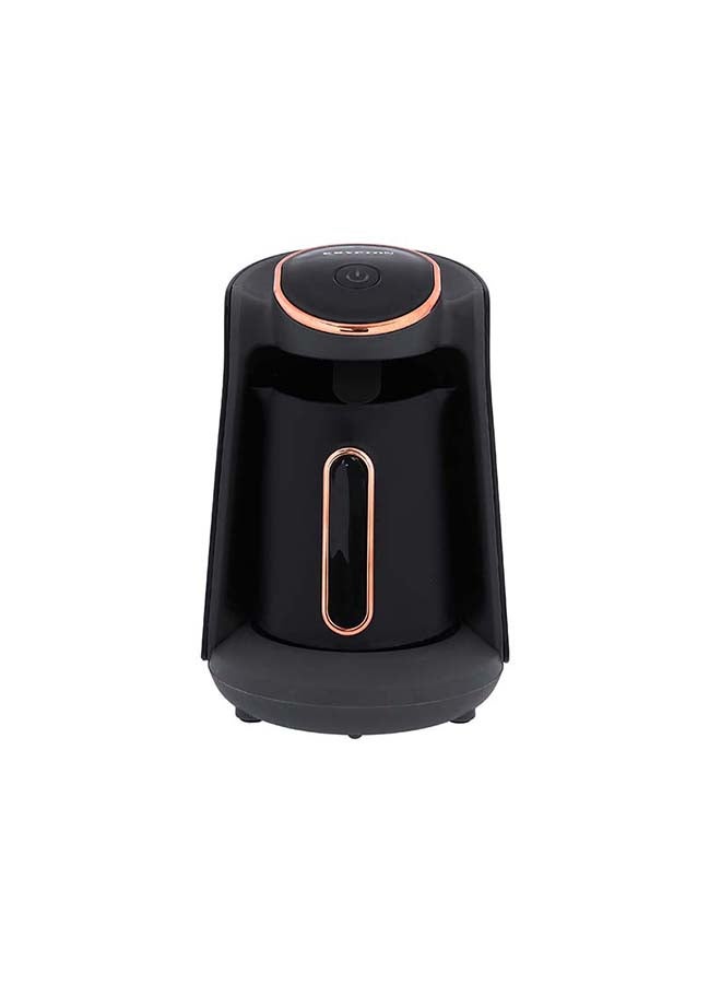 KRYPTON Turkish Coffee Maker, 4 Cups Brewing Capacity 600 W KNCM6322 Black - Image 5