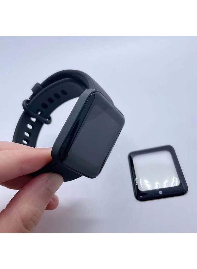 TWEGGON - Full Cover Screen Protector 3 pcs For Mi Watch Lite Black/Clear - Image 1