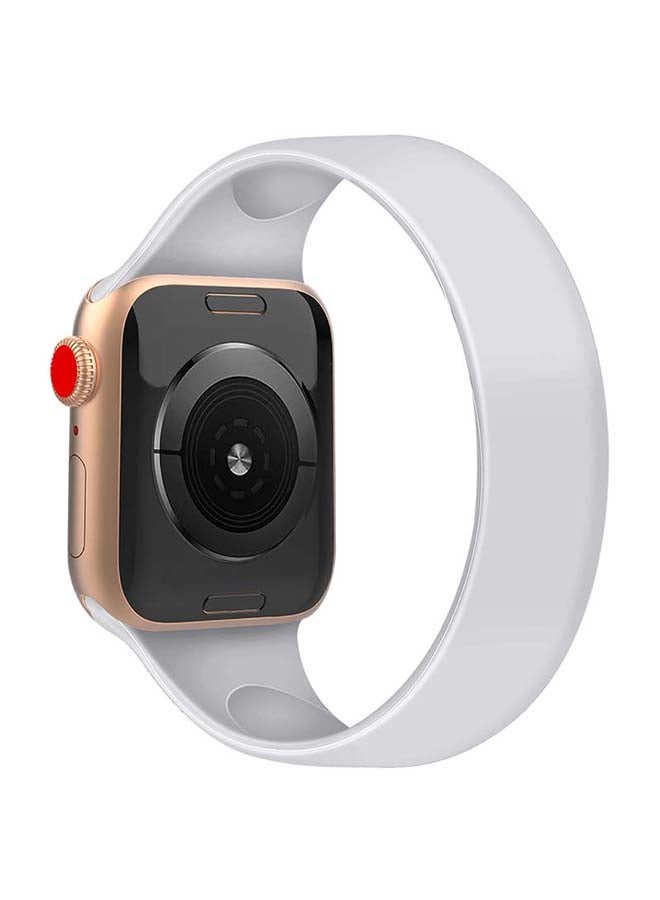 Foxcon - Replacement Band For Apple Watch 38-40-41mm White - Image 1