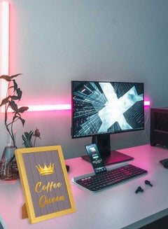 LOWHA Coffee Queen Wall Art Multicolour 23x33cm  - Image 2