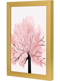 LOWHA Wall Art Tree For Home decor Gold/Pink/White 23x33cm  - Image 3