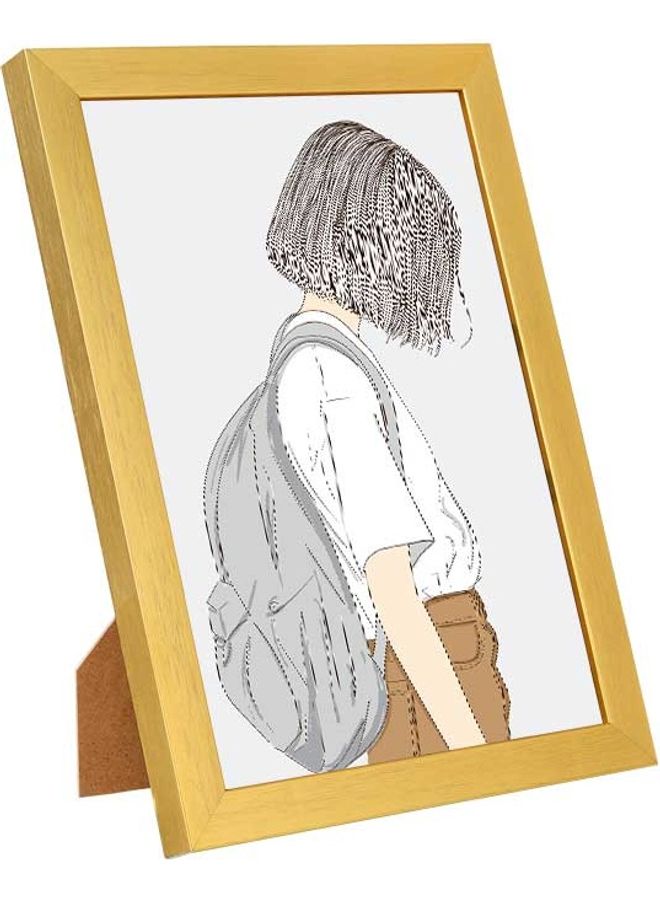 LOWHA Wall Art Going Somewhere Multicolour 23x33cm - Image 1