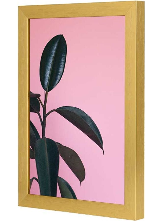 LOWHA Wall Art Rubber Plant For Home Decor Multicolour 23x33cm - Image 3