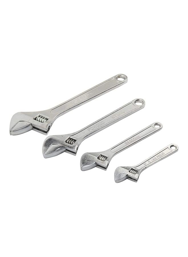 WIKA Adjustable Wrench Chrome 10inch - Image 2