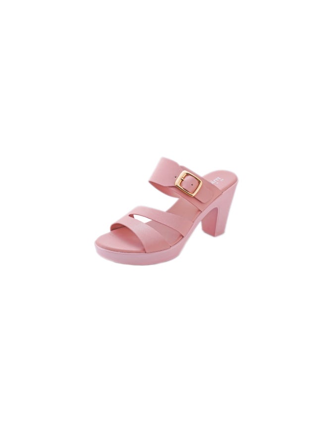 Michelle Morgan Casual Sandals Pink  - Image 3