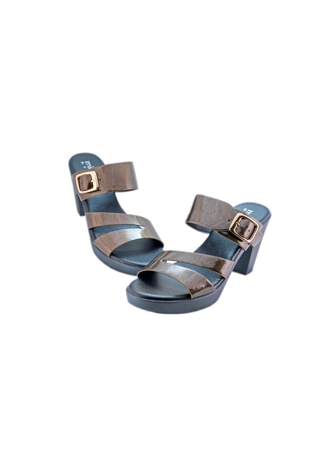 Michelle Morgan Casual Sandals Bronze  - Image 1