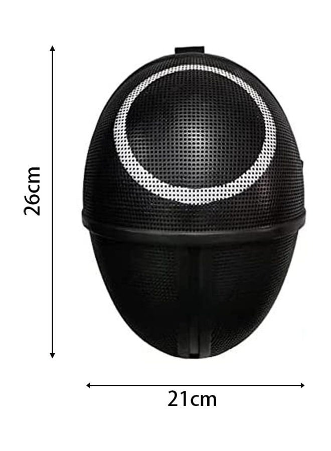 SAPU Circle Squid Game Cosplay Mask 26 x 21cm - Image 2