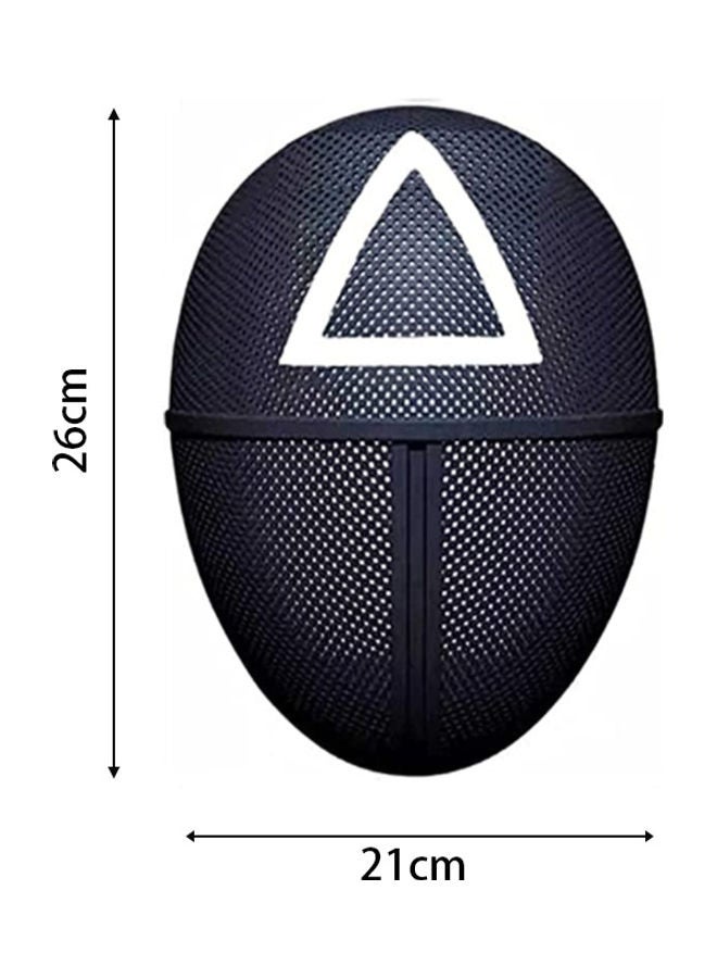 SAPU Triangle Squid Game Cosplay Mask 26 x 21cm - Image 2