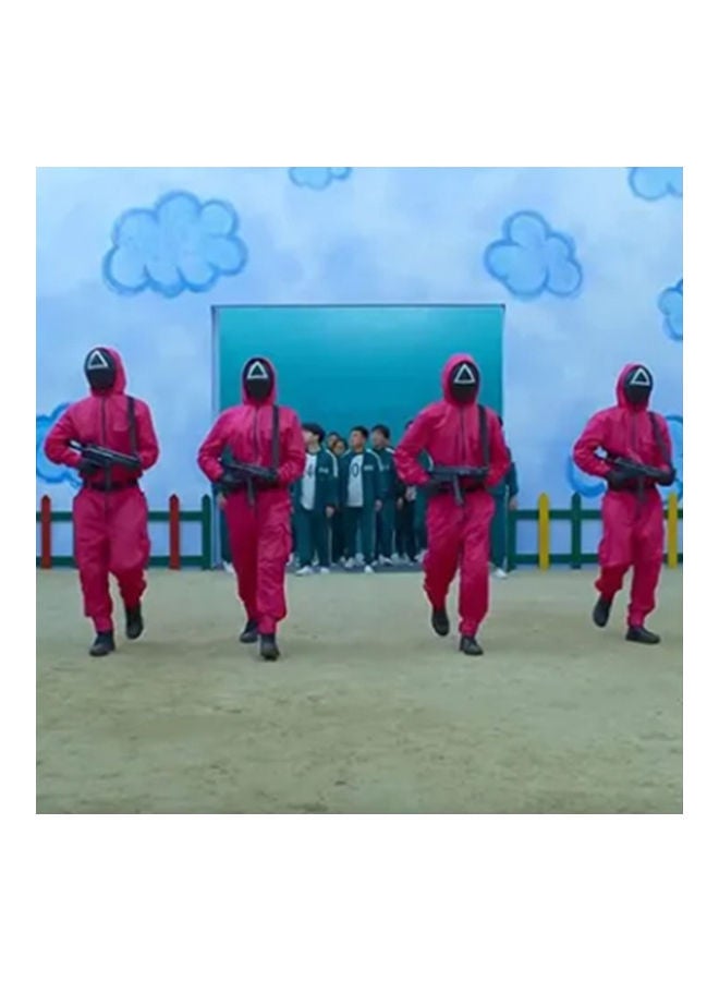 SAPU Triangle Squid Game Cosplay Mask 26 x 21cm - Image 3