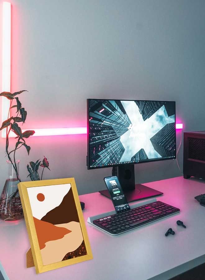 LOWHA Landscape Poster Wall Art For Home Décor Multicolour 23x33cm - Image 2