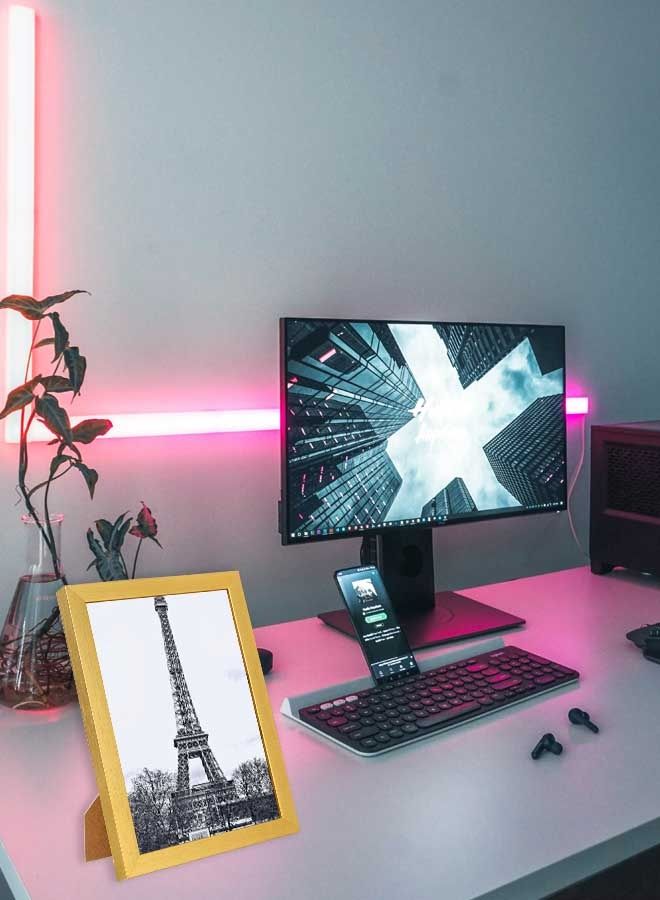 LOWHA Wall Art Eiffel Tower Paris Multicolour 23x33cm - Image 2