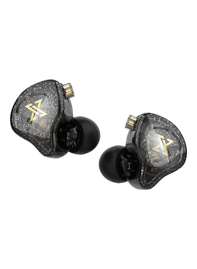 QKZ AK6 Max Wired Headphones Dynamic Music Earphone Detachable Headphone Cable Ear Hook Sports Headset Earbuds In-line Control with Mic 3.5mm Black  - Image 4