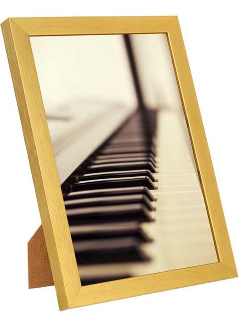 Wall Art Macro Photo Of Piano Keys For Home Decor Multicolour 23x33cm