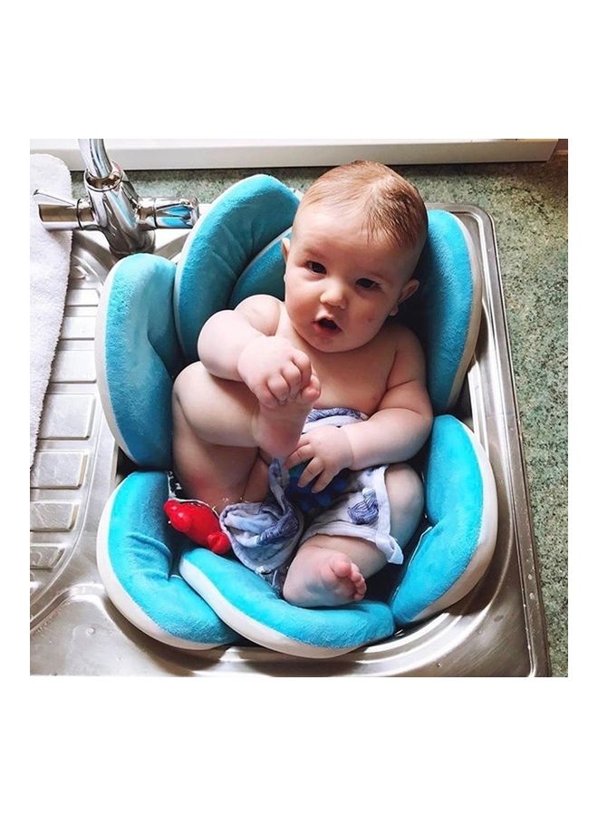 ماستون حوض استحمام للأطفال حديثي الولادة قابل للطي بتصميم زهرة متفتحة ليلعب الأطفال أثناء الاستحمام - Image 2