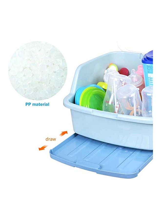 AIWANTO Baby Bottle Drying Rack With Anti Dust Storage Box  - Image 2