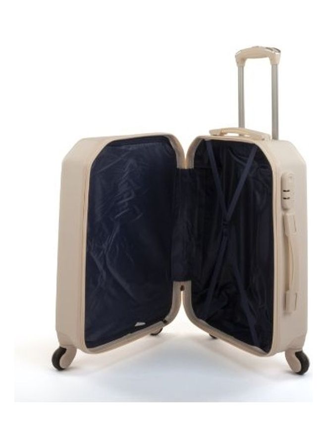 ليمرا مجموعة حقائب أمتعة بعجلات من 6 قطع بيج - Image 2