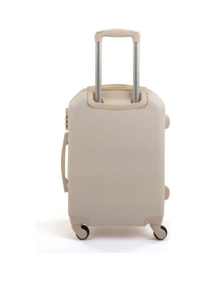 ليمرا مجموعة حقائب أمتعة بعجلات من 6 قطع بيج - Image 4