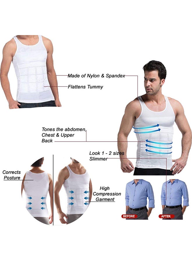 SLIM'N LIFT - Slimming Body Shaper Vest For Men XL XL - Image 1