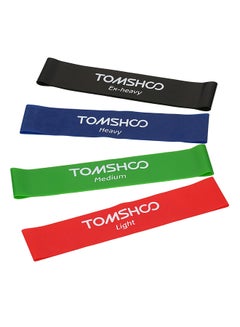 TOMSHOO 4-Piece Resistance Loop Band 106grams 106grams  - Image 1