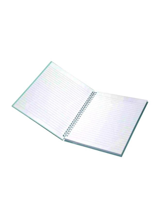 إف اي أس  طقم دفاتر ملاحظات حلزوني بغلاف صلب مكون من 5 قطع أسود/أزرق - Image 2