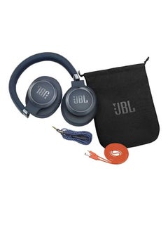 JBL Live 650BTNC Wireless Over-Ear Headphones Blue  - Image 3