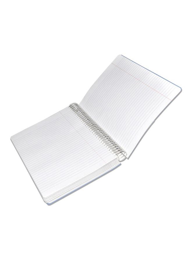 إف اي أس  دفتر كلاسيكو للجامعة مقسم إلى 7 أقسام مقاس A4 مكون من 240 ورقة أحمر/ أزرق/ أبيض - Image 2