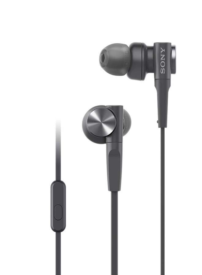 MDR-XB55AP Extra Bass In-Ear Wired Headphones Black - v1633926078/N35284249A_4