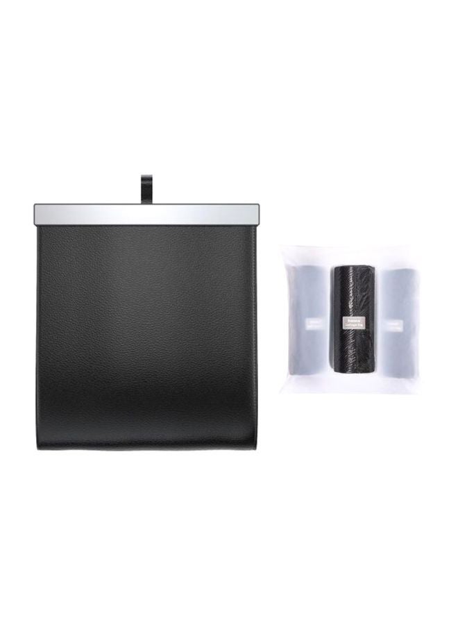 Baseus Leather Car Garbage Bin Bag Waterproof Leakproof Car Auto Garbage Bag Can Automotive Waste Storage  - Image 3