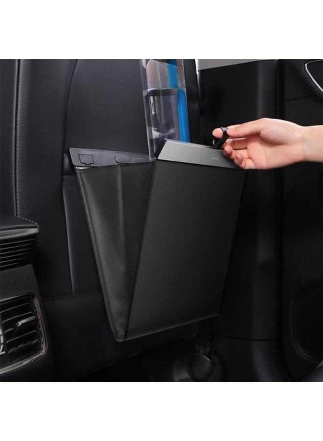 Baseus Leather Car Garbage Bin Bag Waterproof Leakproof Car Auto Garbage Bag Can Automotive Waste Storage  - Image 5