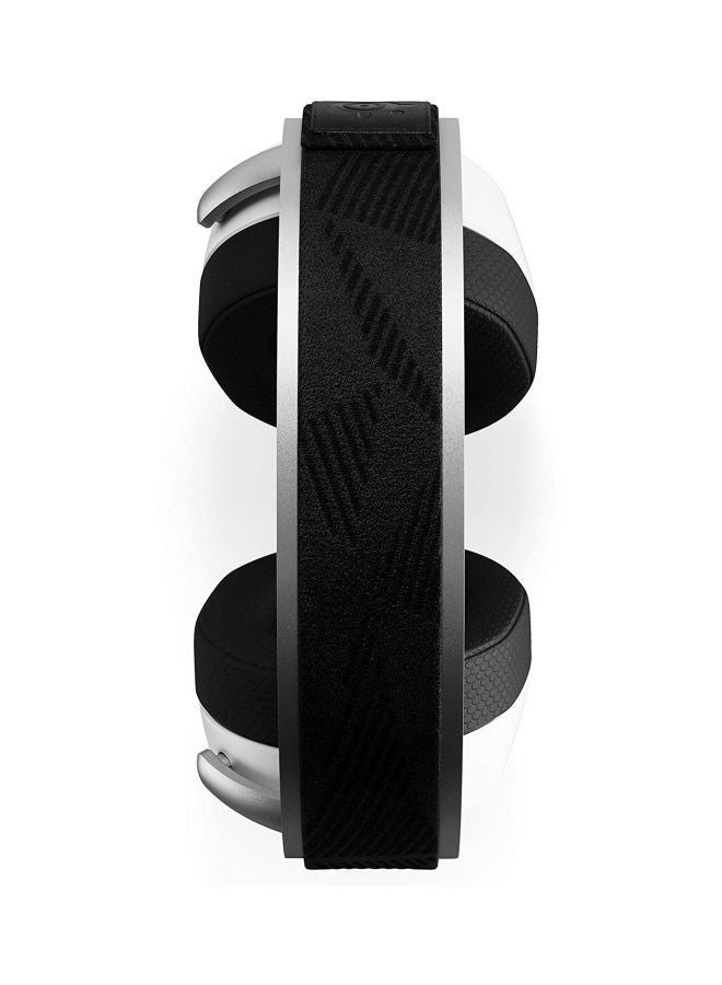 steelseries - SteelSeries Arctis Pro Wireless - Gaming Headset - Hi-Res Speaker Drivers - Dual Wireless (2.4G & Bluetooth) - Dual Battery System - For PC, PS5 and PS4 - White - Image 1
