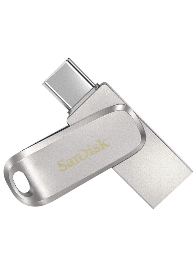 Sandisk - 256GB Ultra Dual Drive Luxe USB 3.2 Gen 1 USB Type- C, Read Speed 400 MB/S  SDDDC4-256G-G46 256 GB - Image 1